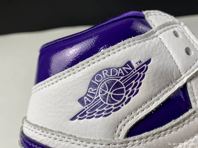 JORDAN CD0461-151 COURT HIGH 1 RETRO PURPLE AIR 0805